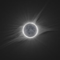 2017 Eclipse with Earth Shine