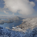 Parksville Lake Snowy Overlook